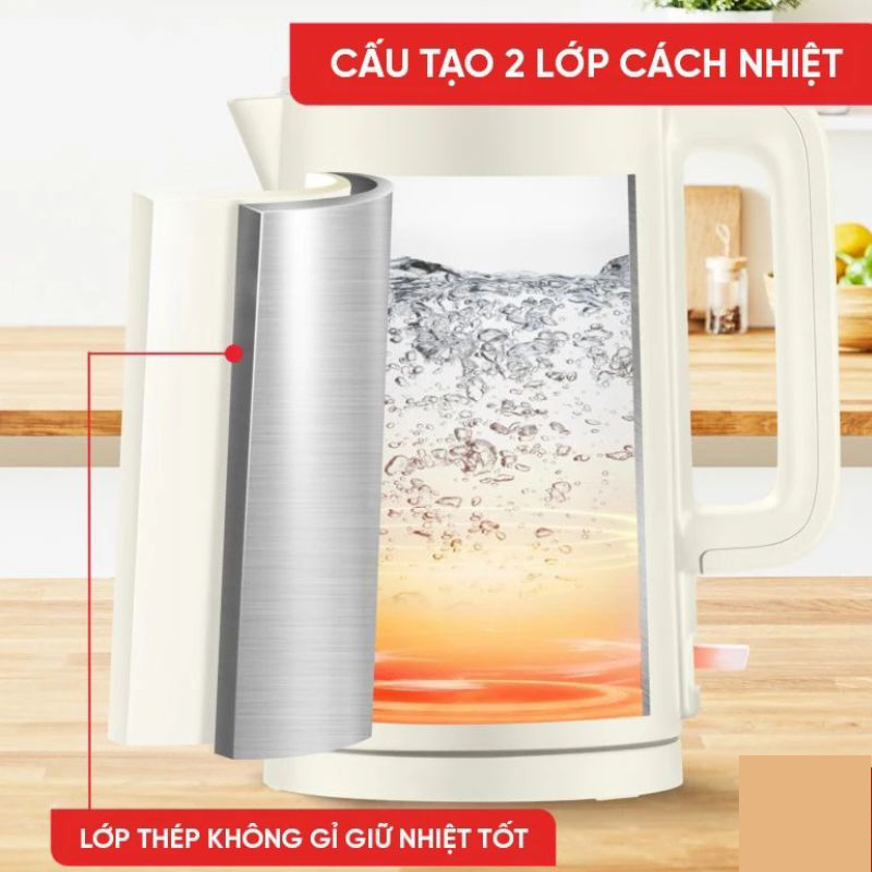 Bình đun siêu tốc Tefal 1.5L KO140AE0 - Hàng chính hãng