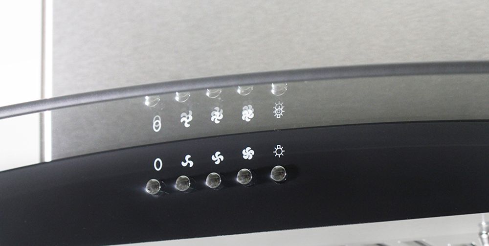 Máy hút mùi tum kính Canzy CZ-3890Q - Hàng chính hãng