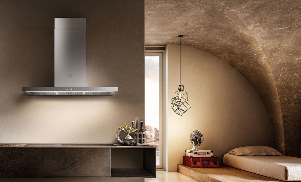 Máy hút mùi áp tường Elica THIN IX/A/90 - Hàng chính hãng