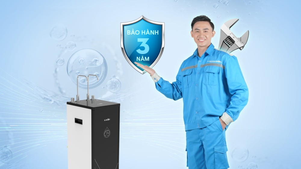 Máy lọc nước nóng nguội Karofi KAH-D10 - Hàng chính hãng