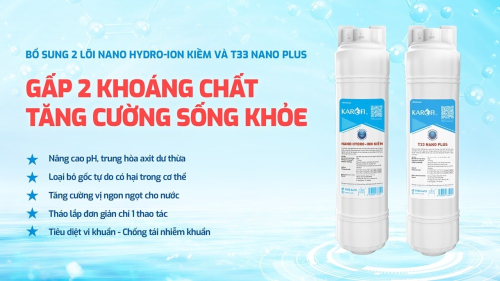 Máy Lọc Nước Thông Thường Karofi KAQ-M22 - Hàng chính hãng