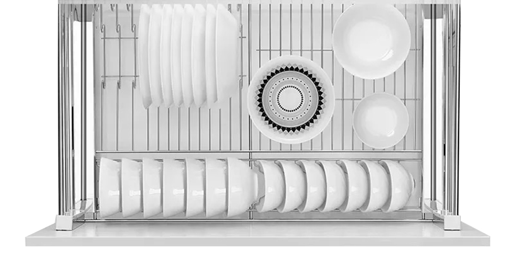 Kệ bát đĩa nan dẹt inox Gerari DOS2.600 1