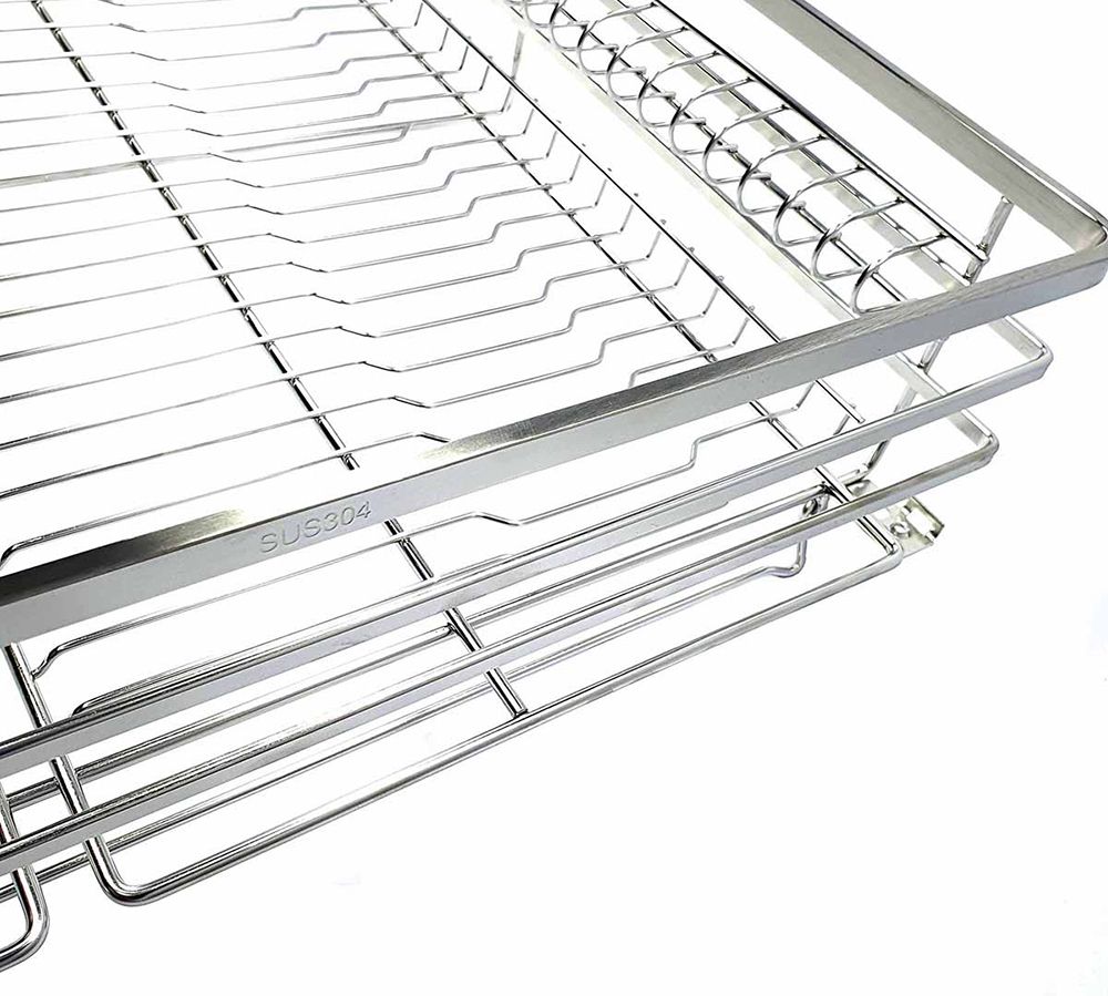 Kệ bát đĩa nan dẹt inox Gerari DOS2.700 1