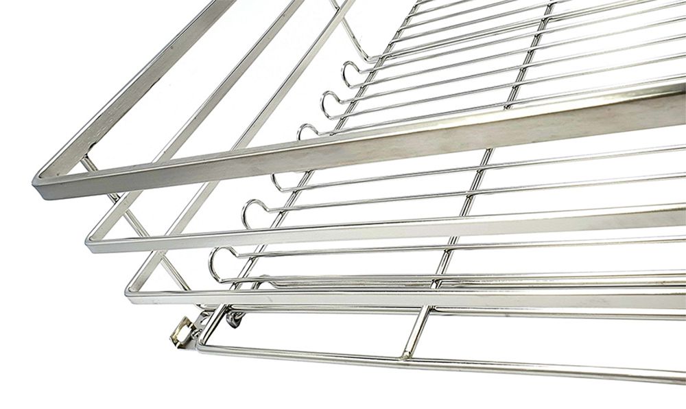 Kệ bát đĩa nan dẹt inox Gerari DOS2.750B - Hàng chính hãng