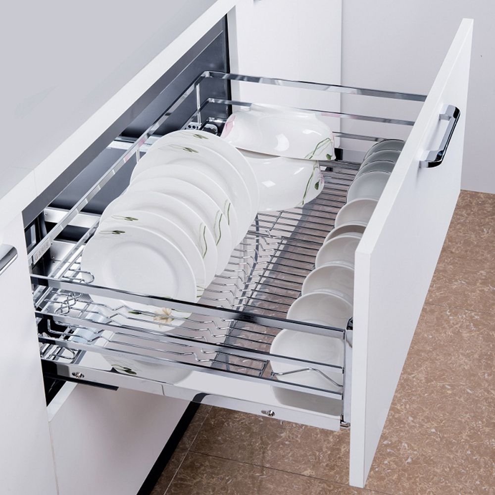 Kệ bát đĩa nan dẹt inox Gerari GBA2.750 4