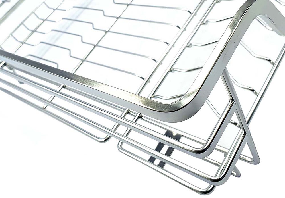 Kệ bát đĩa nan dẹt inox Gerari GBA2.900 2