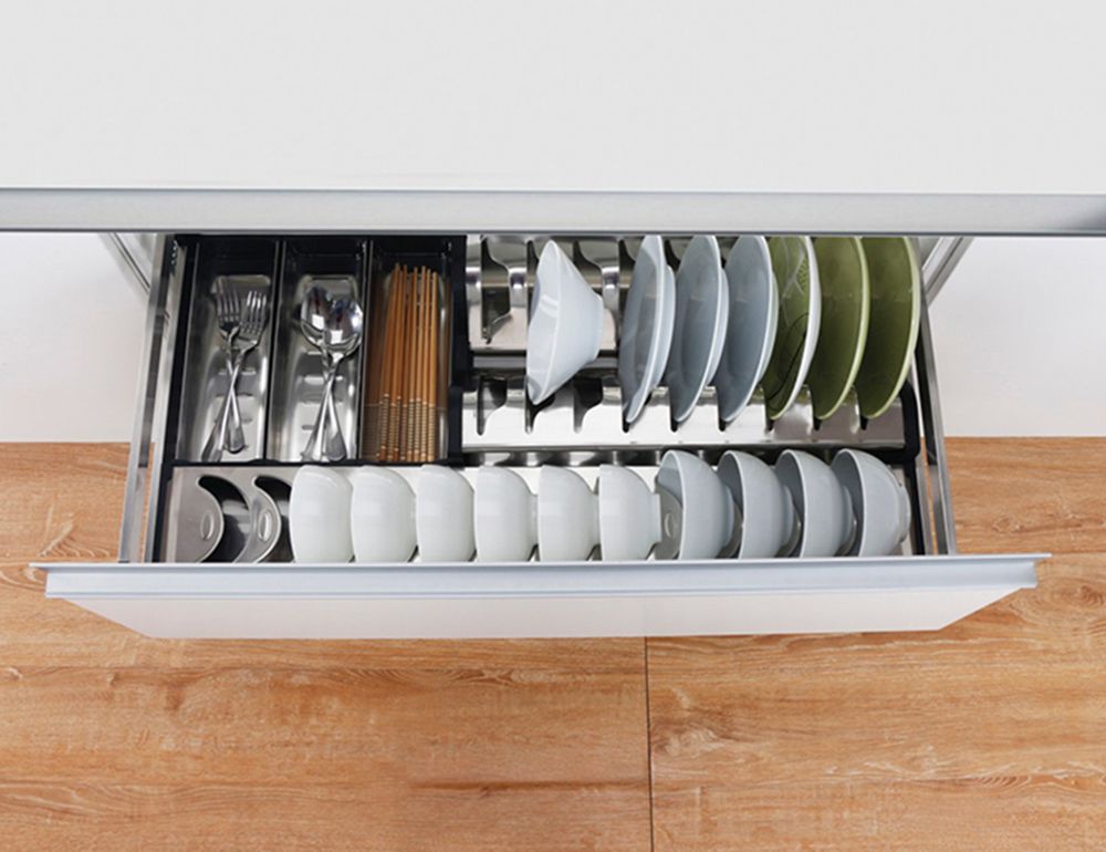 Kệ xoong nồi Inox lắp thùng/cánh GR9-A/B700 - Hàng chính hãng