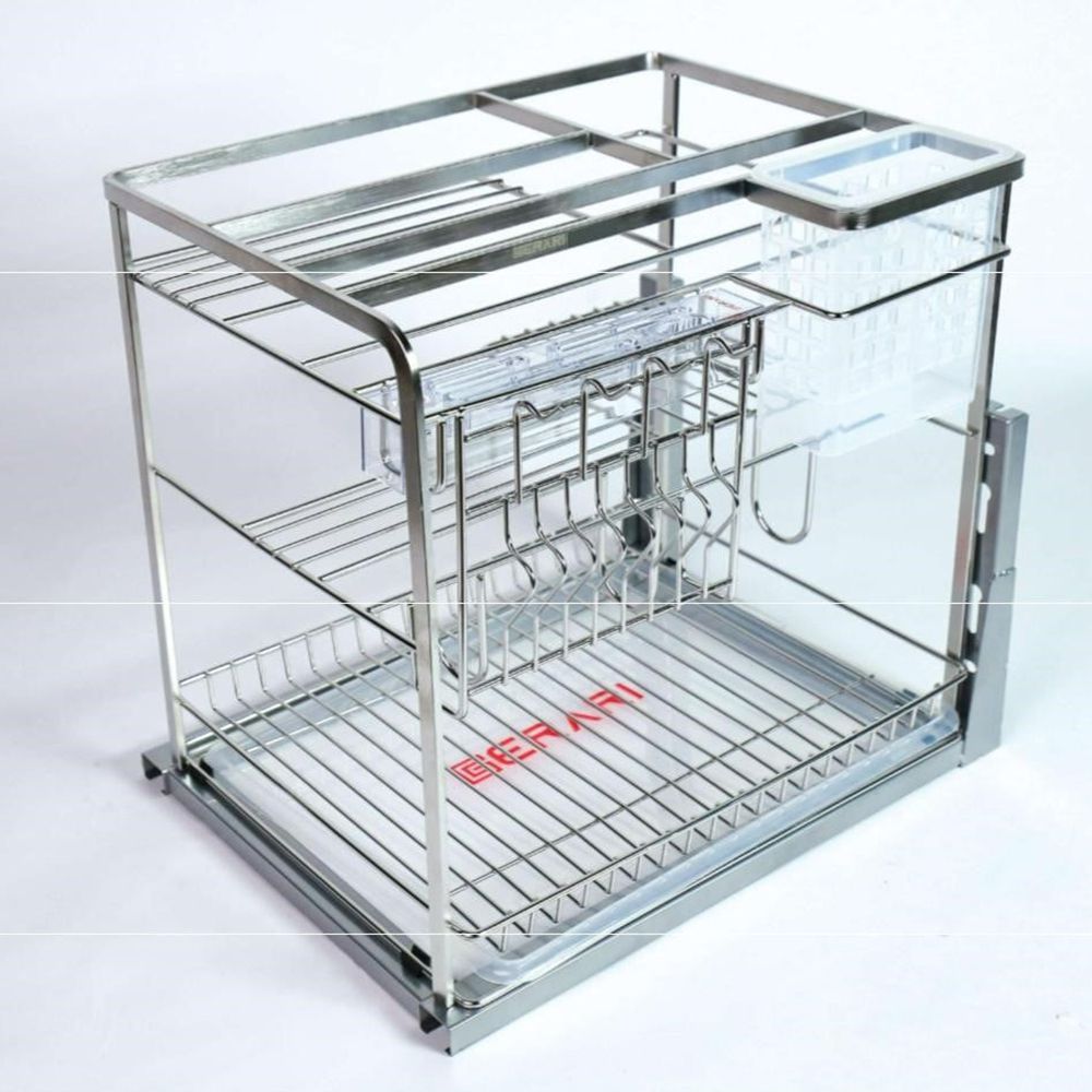 Kệ dao thớt chai lọ nan dẹt Gerari GT7.300 - Hàng chính hãng