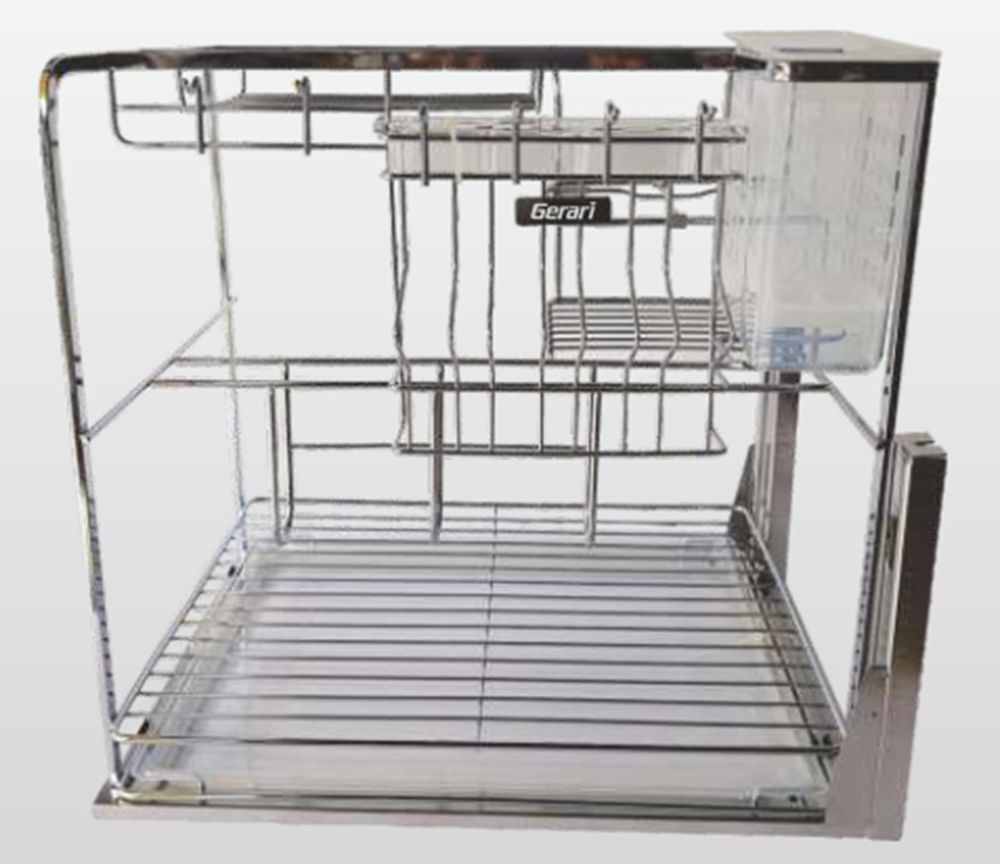 Kệ dao thớt chai lọ nan dẹt Gerari GT7.350 - Hàng chính hãng