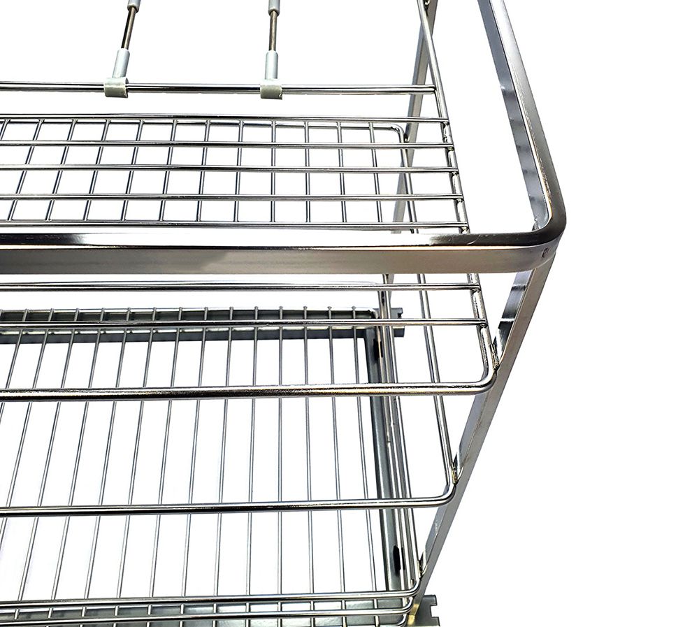 Kệ gia vị nan dẹt Inox Gerari DV.300 - Hàng chính hãng