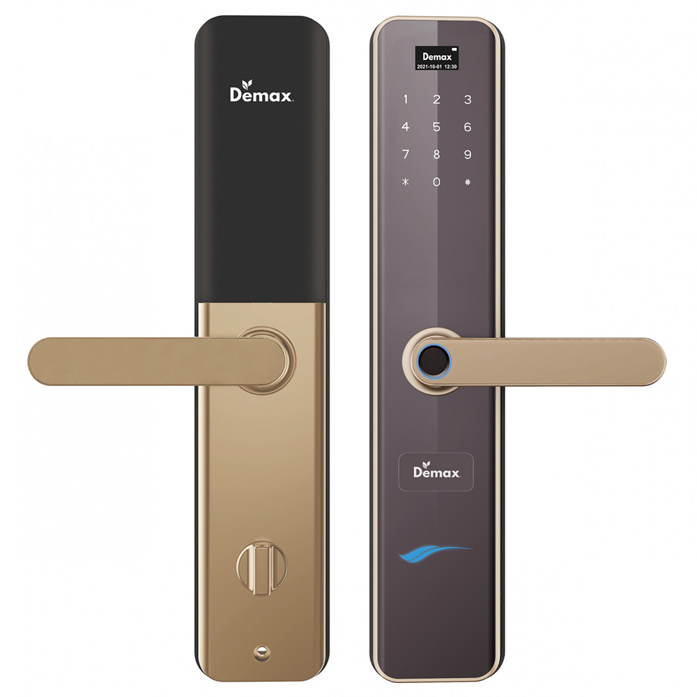 Khóa cửa thông minh Demax SL630 GB - APP WIFI - Hàng chính hãng