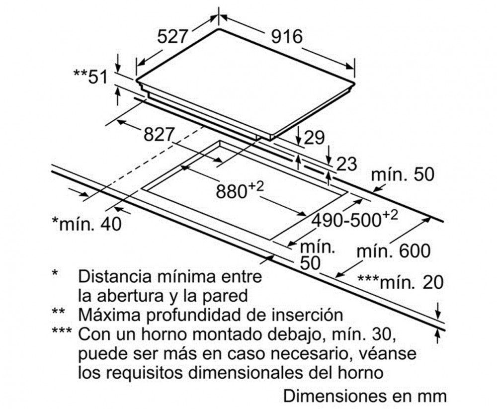 kich thuoc bếp từ Bosch PXV975DC1E
