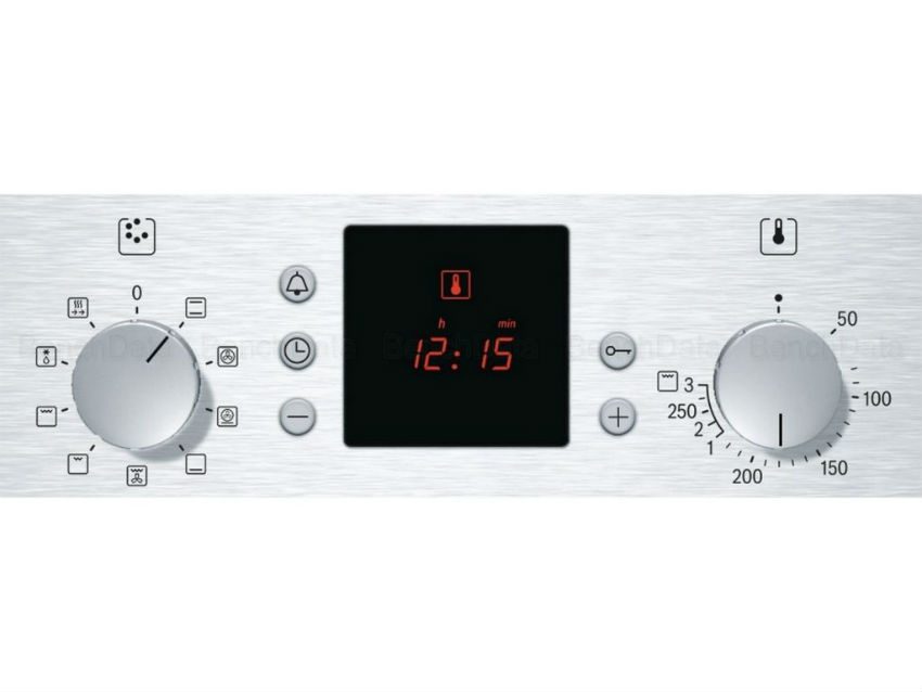 Bảng điều khiển Lò nướng âm tủ Bosch HBN531E1F 