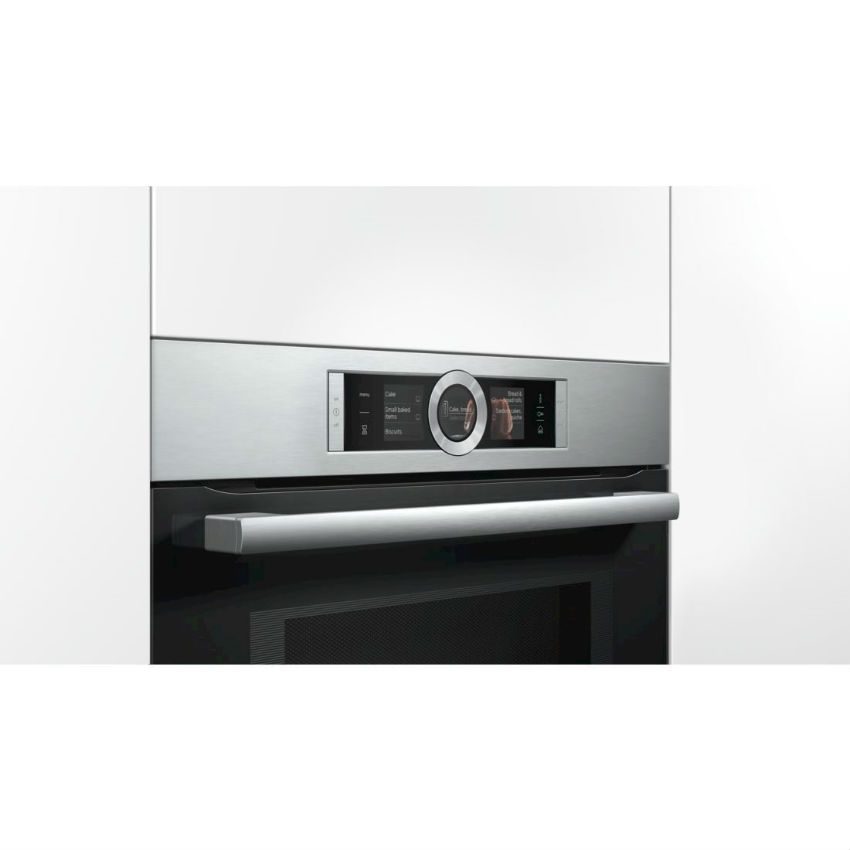 Lò nướng Bosch HNG6764S1A kết hợp vi sóng