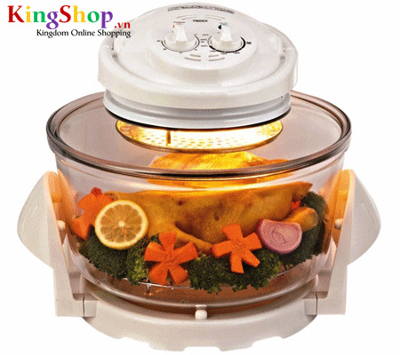 Lò nướng thủy tinh Caribbean CHC-120 - Dung tích 12L - Hàng chính hãng
