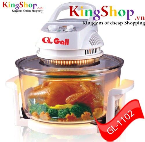 Lò nướng thủy tinh GL-1102 Thương hiệu Việt - Hàng chính hãng