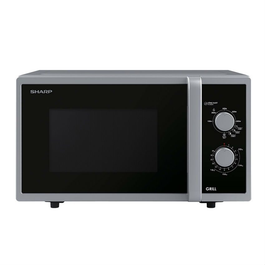 Lò Vi Sóng Có Lò nướng Sharp R-G322VN-S - Hàng chính hãng