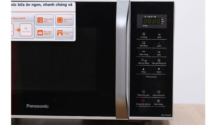 Lò vi sóng Panasonic NN-ST34HMYUE - Hàng chính hãng
