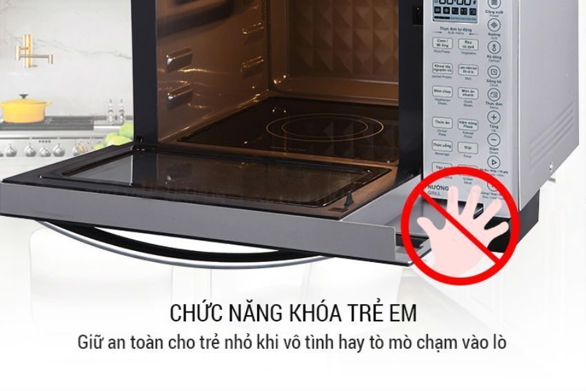 Lò Vi Sóng Sharp R-G752FVN-S - Hàng chính hãng