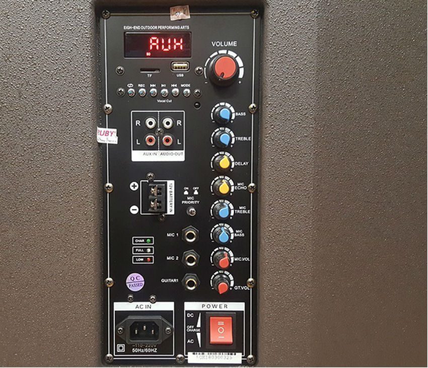 Loa kéo di động Ruby RB-15A9 tay cầm thu gọn