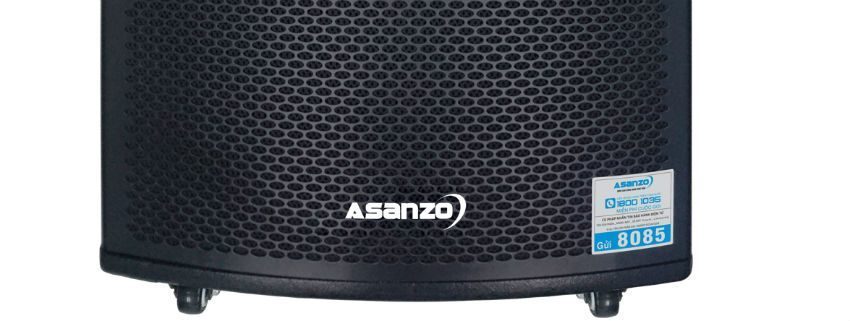 Loa karaoke di động Asanzo AL-7600A - Hàng chính hãng
