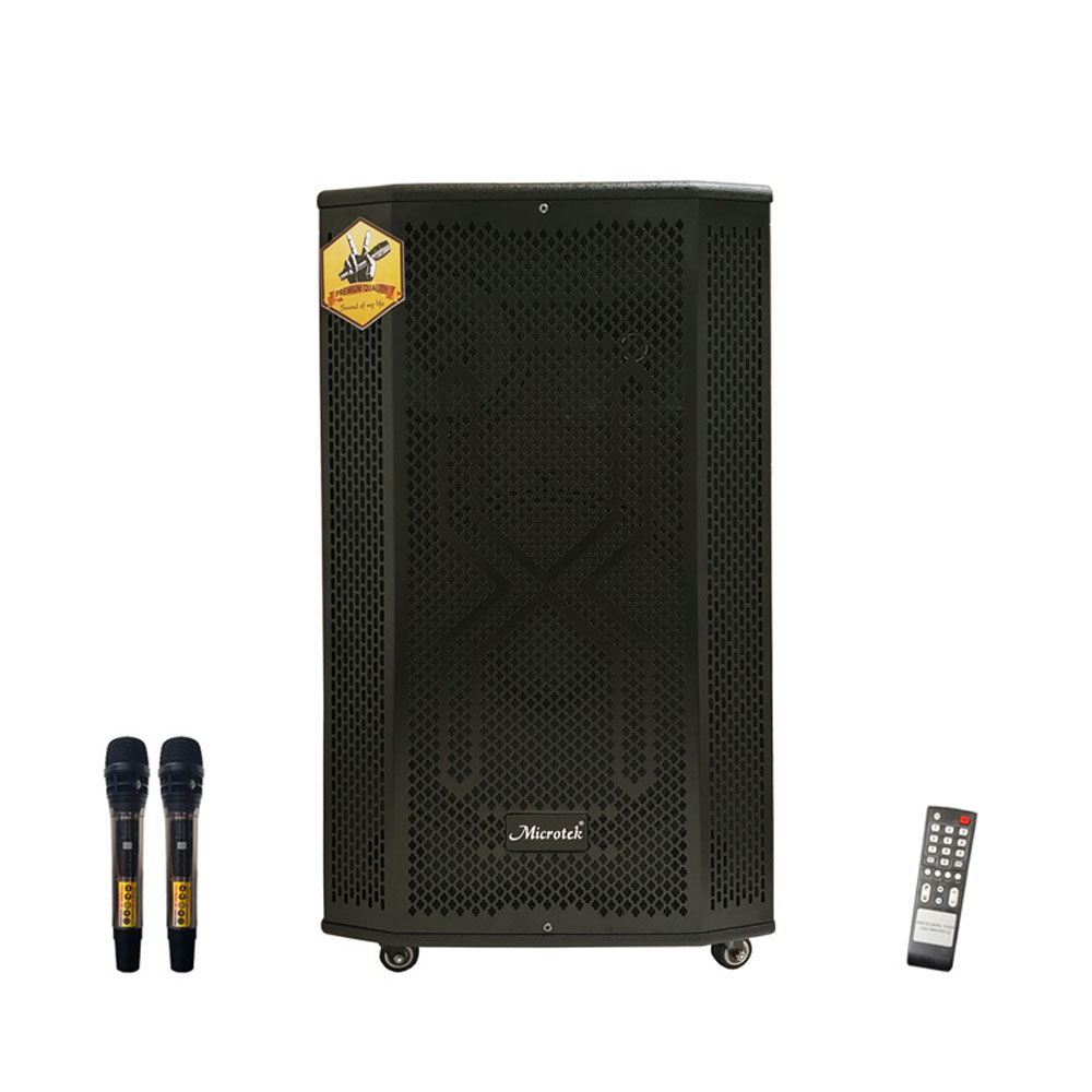 Loa karaoke di động Microtek F-1500 PRO - Hàng chính hãng