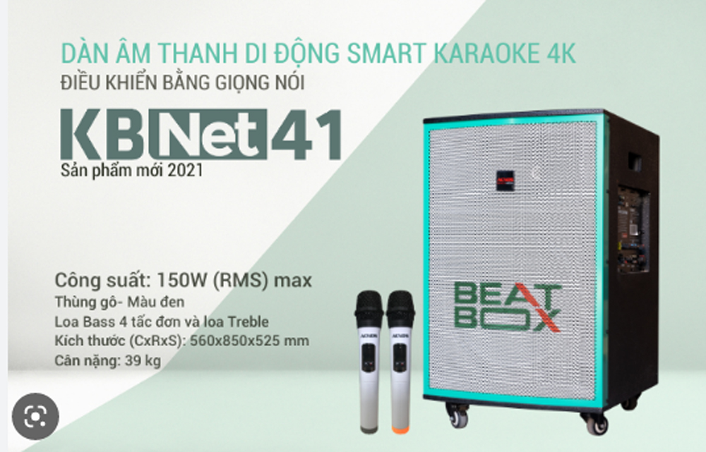 Loa kéo Acnos KBNet41 - Hàng chính hãng