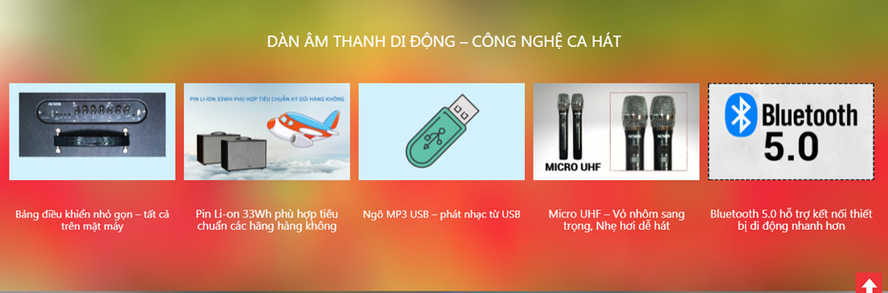 Loa karaoke mini Acnos CS250PU - Hàng chính hãng