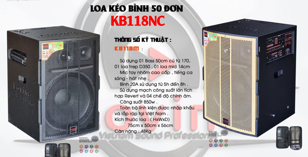 Loa bình Lovina KB118NC - Hàng chính hãng