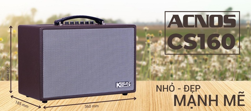 Loa kéo Acnos CS160 - Hàng chính hãng