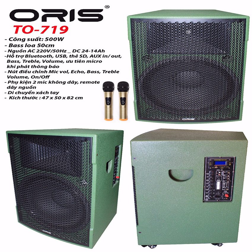 thông tin loa Oris TO-219