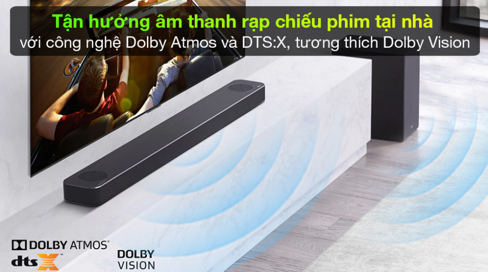 Loa thanh soundbar LG 3.1.2 SN8Y  - Hàng chính hãng