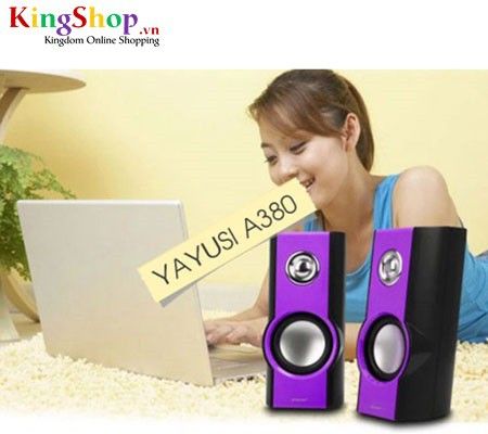 Yayusi YS-A380 gồm 2 loa với công suất 4w cho chất lượng âm thanh tuyệt vời