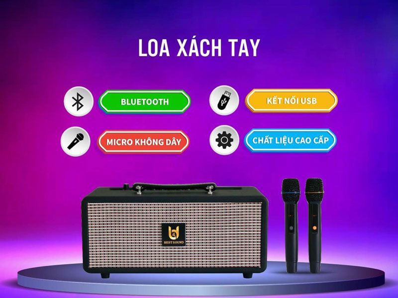Loa xách tay BestSound M5 - Hàng chính hãng