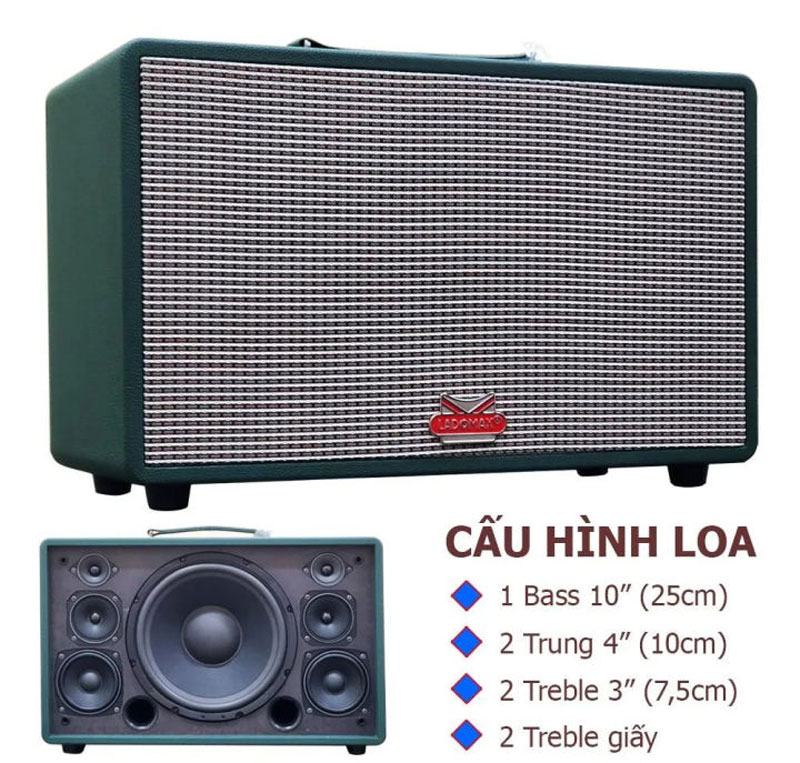 Loa xách tay Ladomax T-125 - Hàng chính hãng