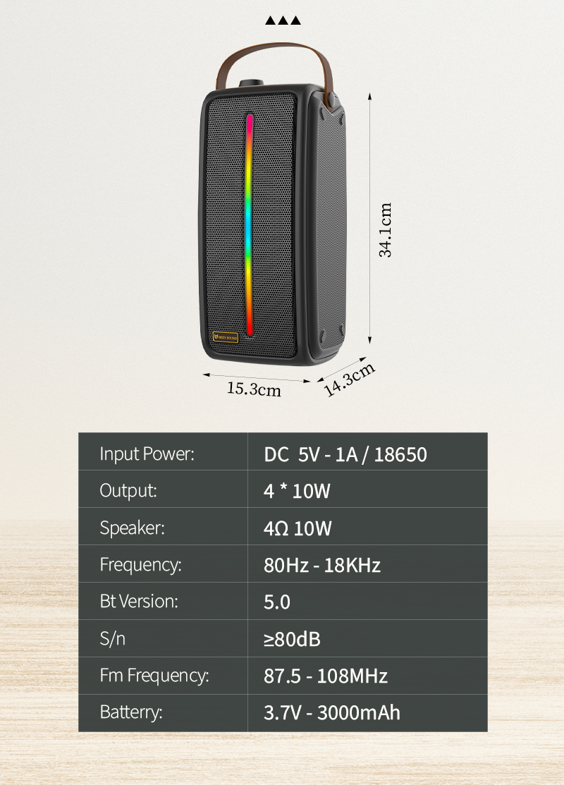 Loa xách tay mini Bestsound BD-87A - Hàng chính hãng