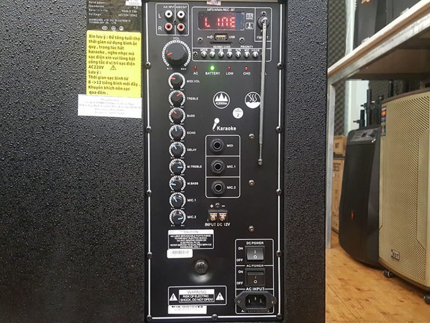 Loa kéo di động Ruby RBL RB-18S - Hàng chính hãng