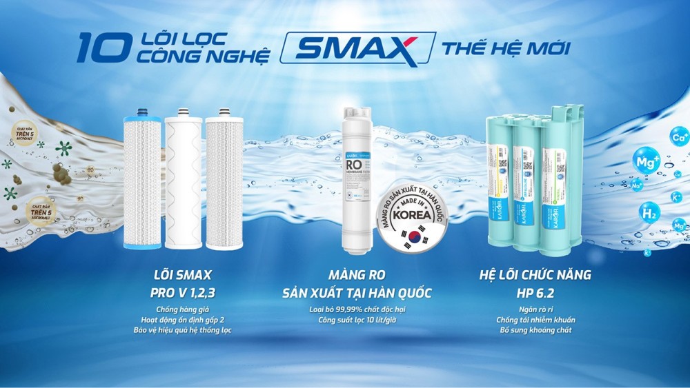 Máy lọc nước có chức năng làm lạnh Karofi KAD-M55 - Hàng chính hãng