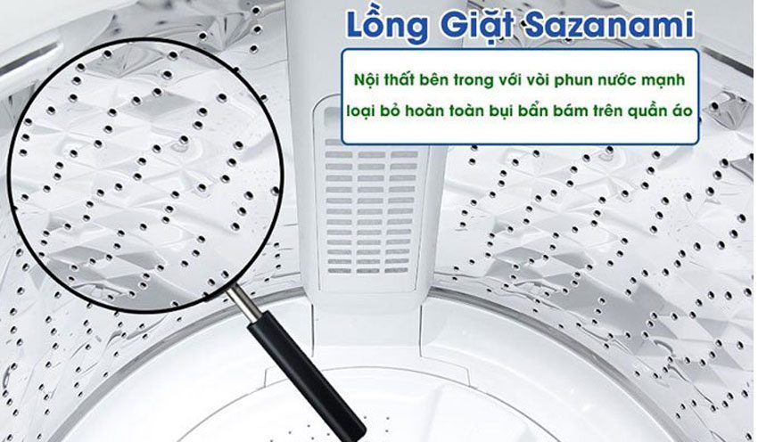 Lồng của máy giặt Panasonic NA-F80VG9HRV