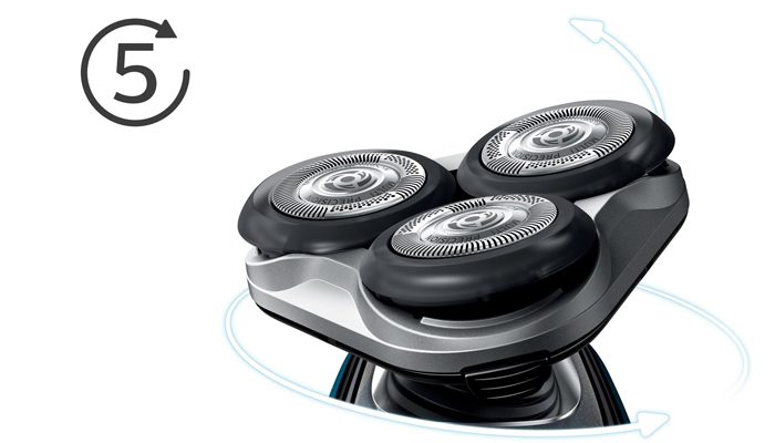 Đầu dao cạo râu linh hoạt xoay 5 hướng S5420