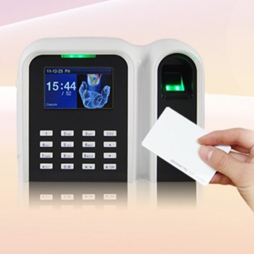 Máy chấm công vân tay+thẻ RONALD JACK GiGATA T9 - Hàng chính hãng