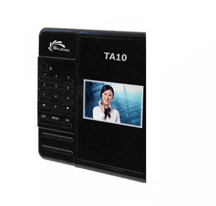 Máy chấm công vân tay Silicon TA10 - Hàng chính hãng