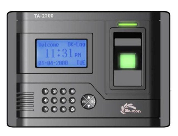 Máy chấm công vân tay Silicon TA-2200 - Hàng chính hãng