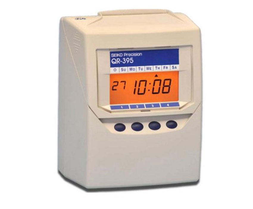 Máy chấm công thẻ giấy SEIKO QR-395-2