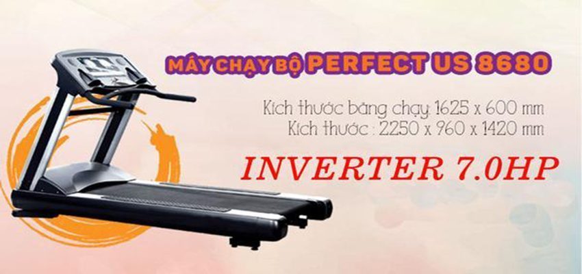 Máy chạy bộ Perfect US 8680 - Hàng chính hãng