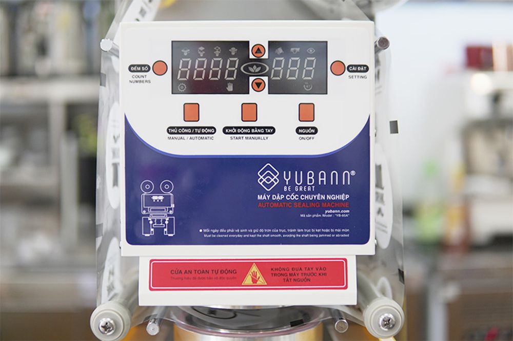 Máy ép miệng ly Yubann YB-95A - Hàng chính hãng