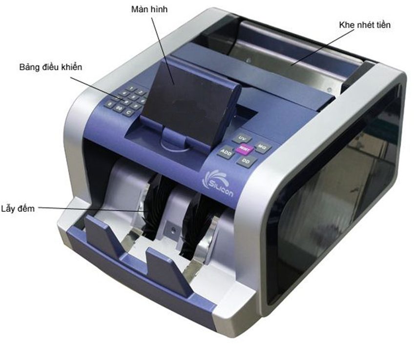 Máy đếm tiền Silicon MC-2300 - Hàng chính hãng