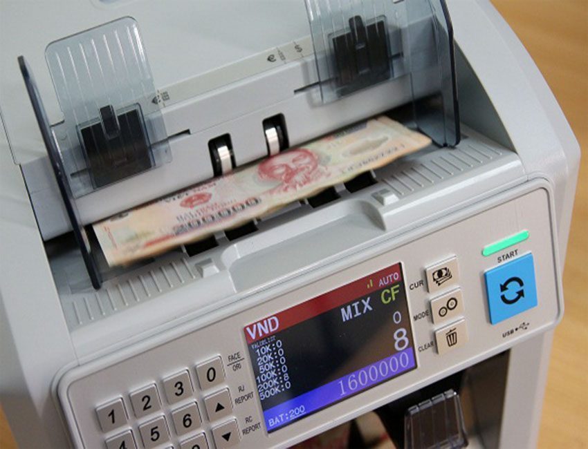 Máy đếm tiền Silicon MC-8PLUS (Combo) - Hàng chính hãng