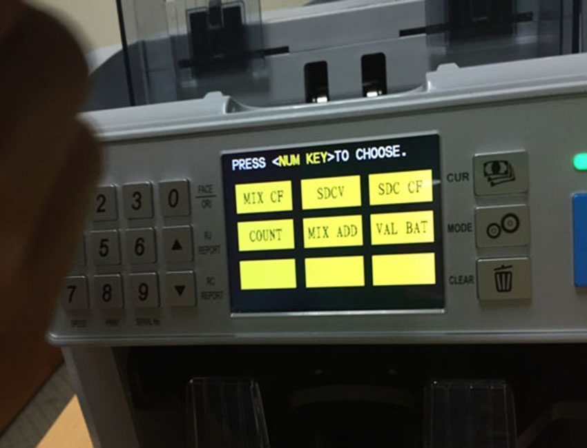 Máy đếm tiền Silicon MC-8PLUS (Combo) - Hàng chính hãng