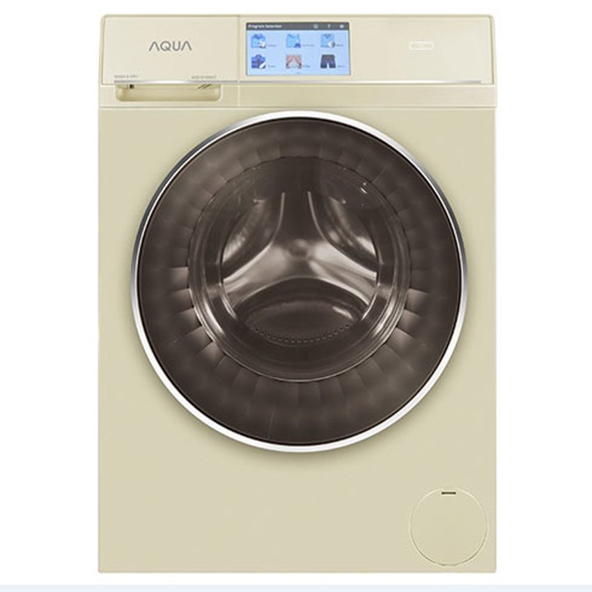 máy giặt Aqua AQD-D1000HT cửa trước sang trọng